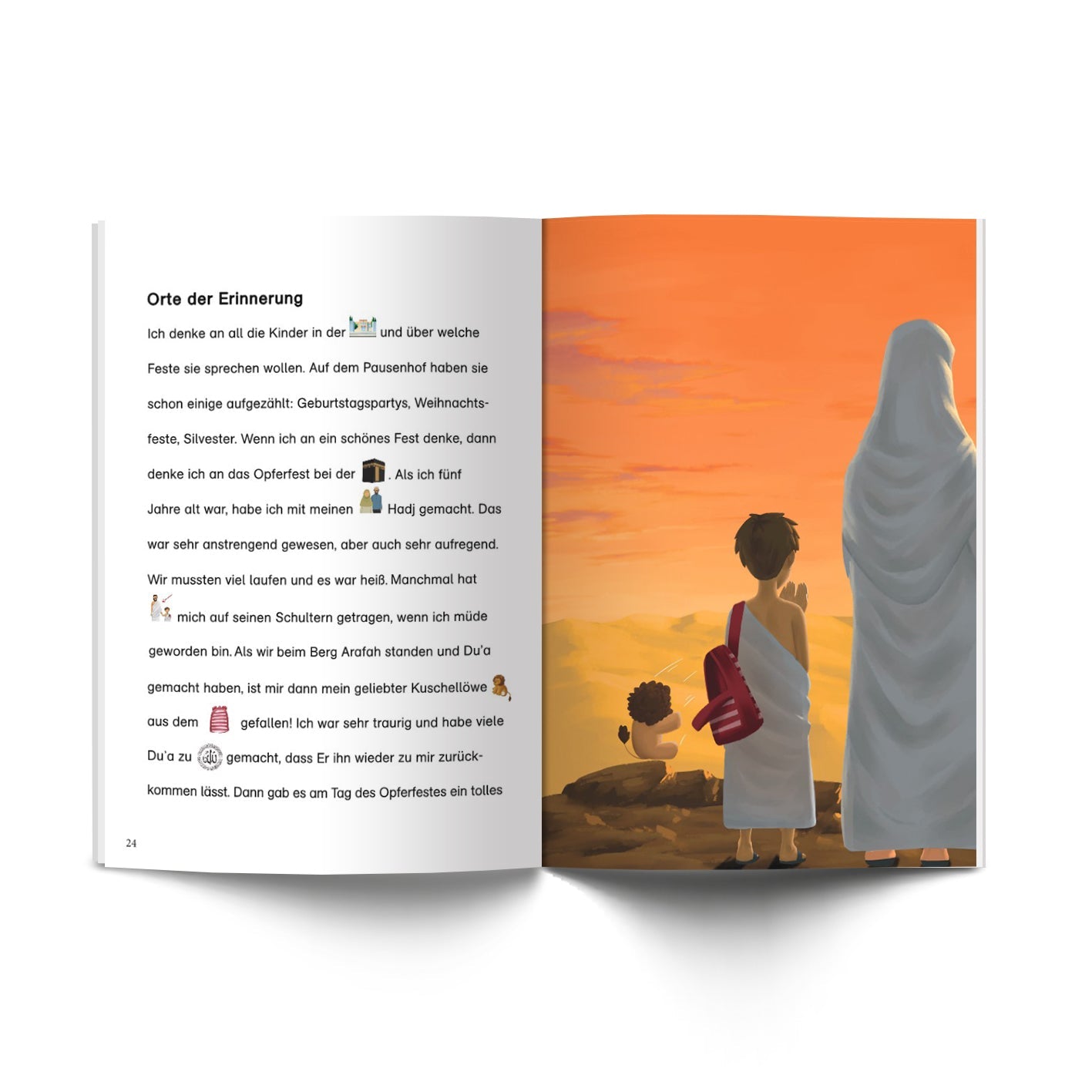 Mein Held Ibrahim + Hamza und Leo auf Hadjreise