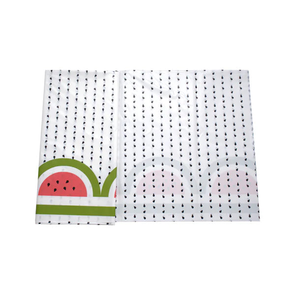 Ramadan und Eid Wassermelonen-Tischdecke – PE-Plastik-Tischdecke für Ramadan- & Eid-Dekoration 🍉🌙