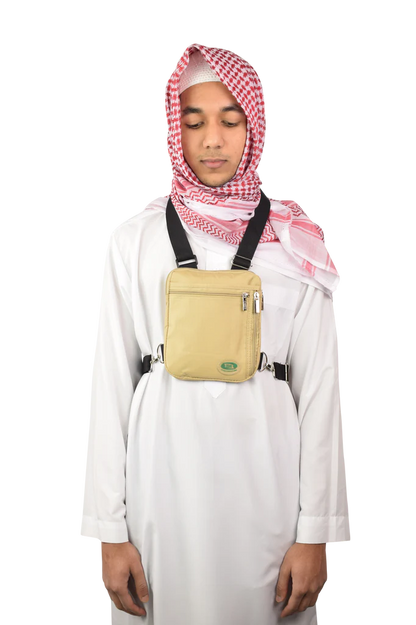 Hajj & Umrah - Seiten- und Fronttasche