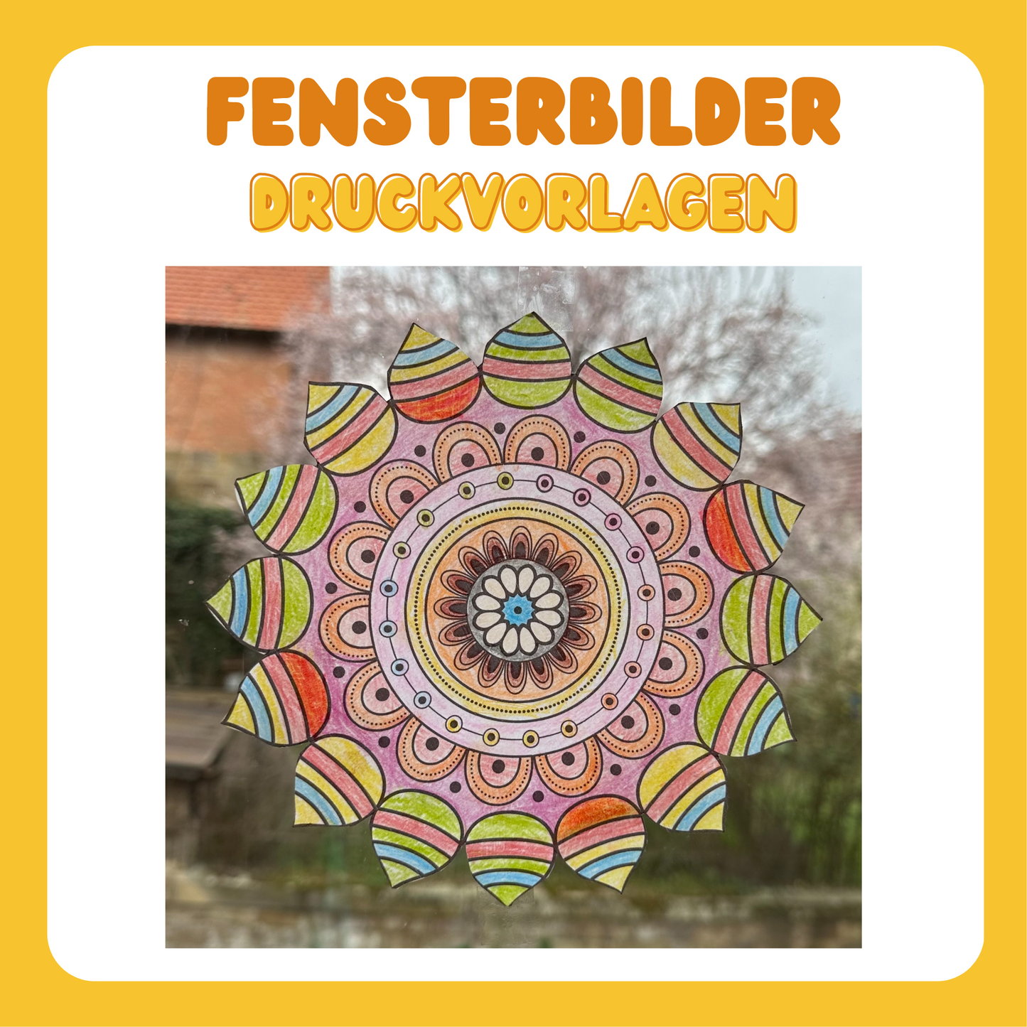 Fensterbilder Druckvorlagen