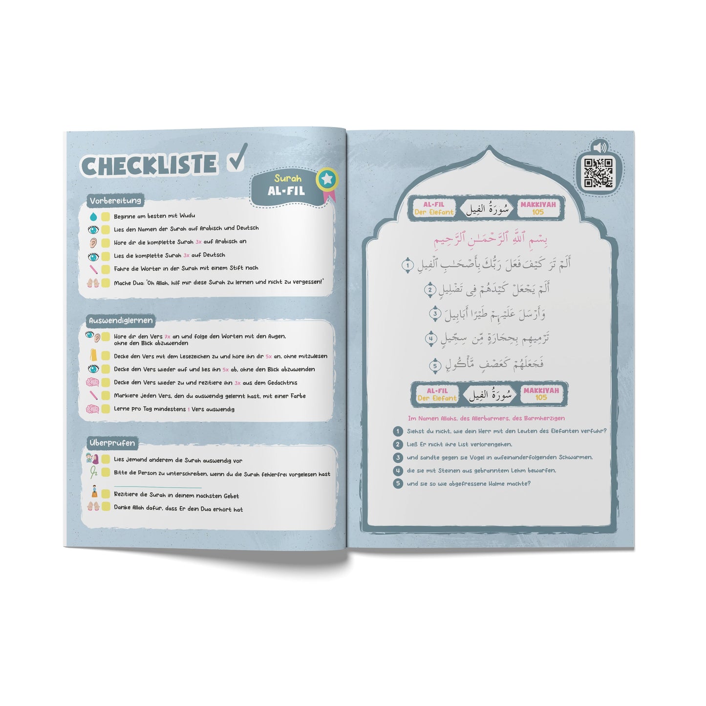 Meine Qur'an-Checkliste (B-Ware)