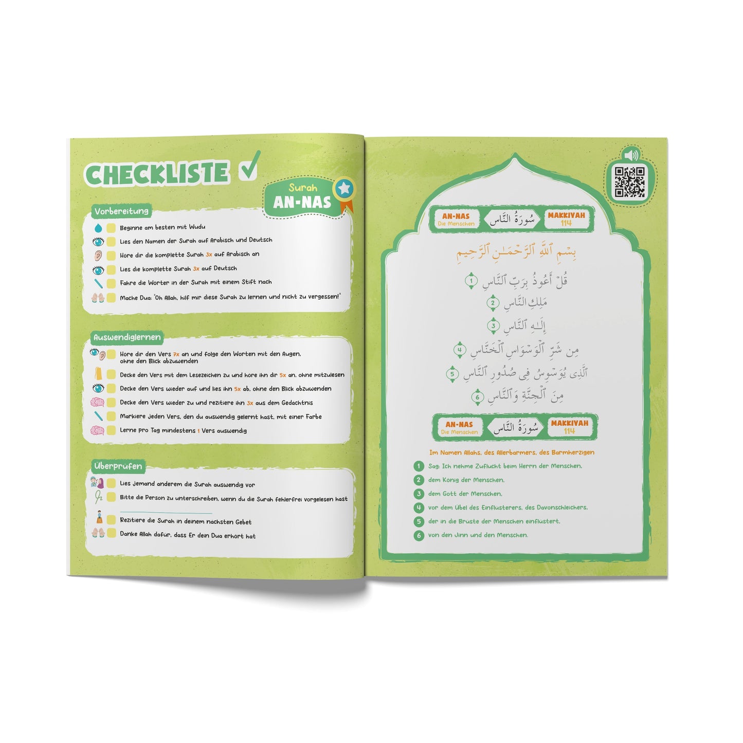 Meine Qur'an-Checkliste (B-Ware)