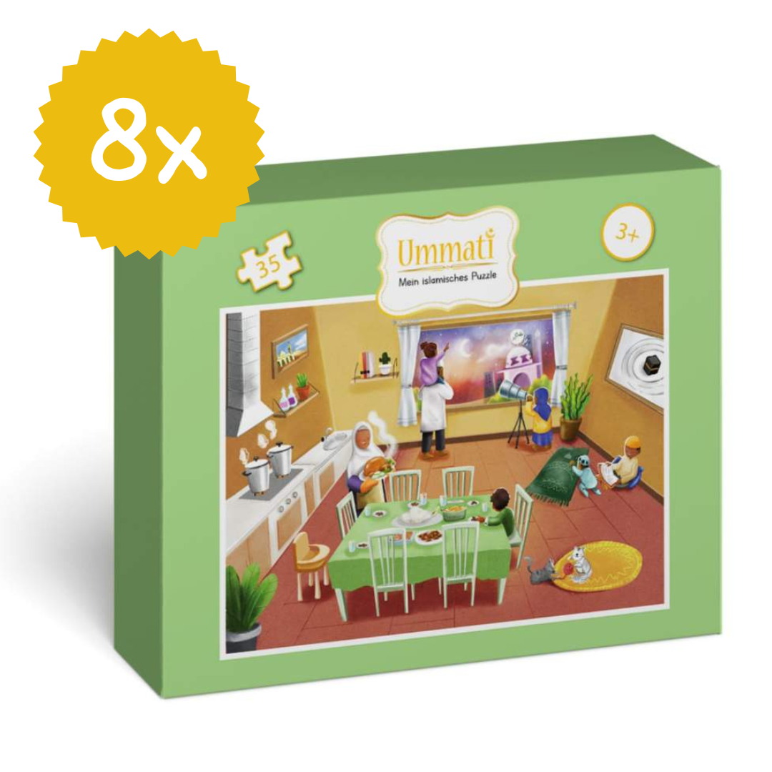 Ramadan-Puzzle (8 Stück)