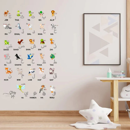 Selbsthaftende Wandposter