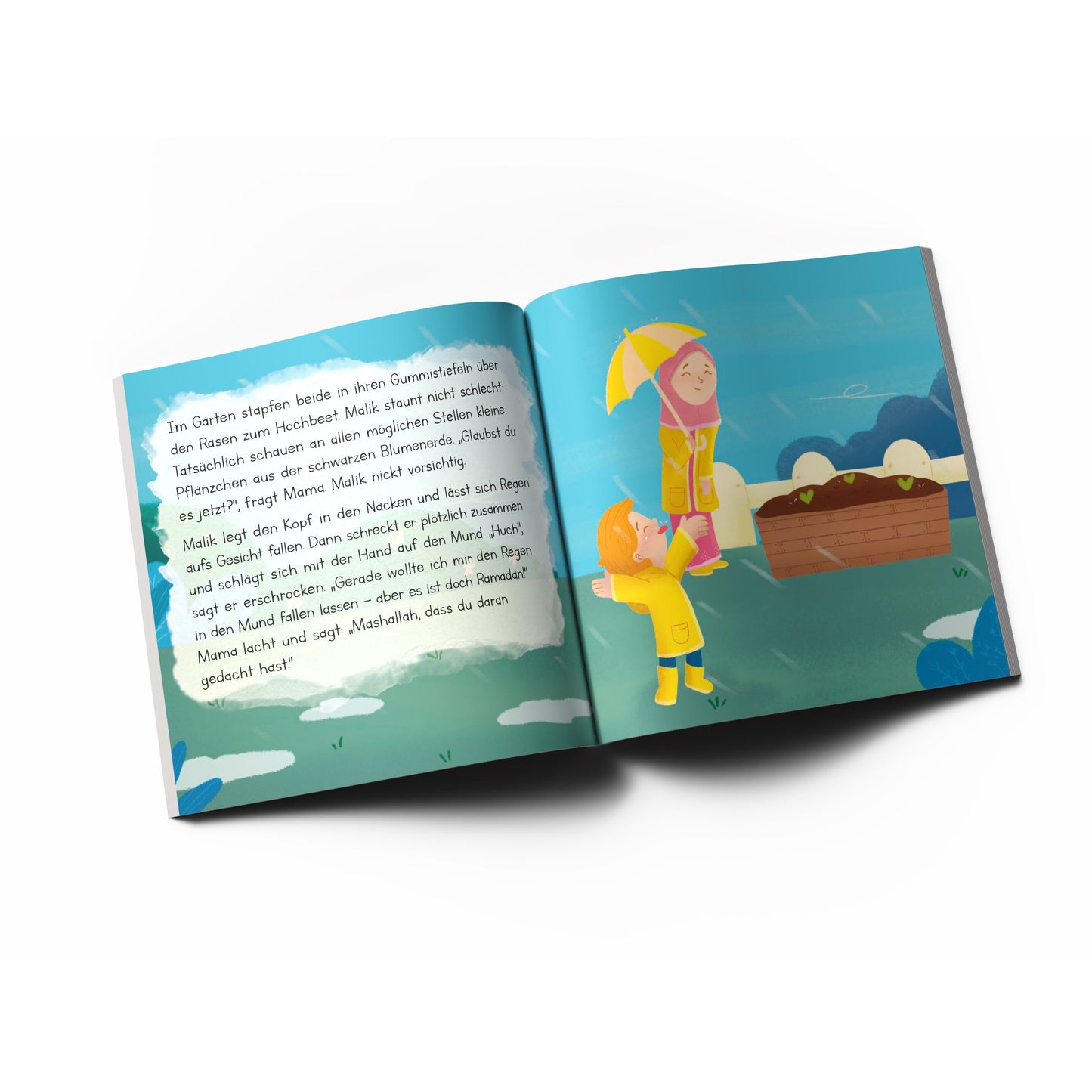 Minibuch "Malik und die Regenwolke" (B-Ware)