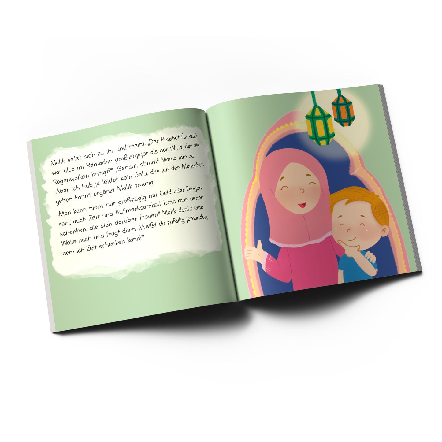 Minibuch "Malik und die Regenwolke" (B-Ware)