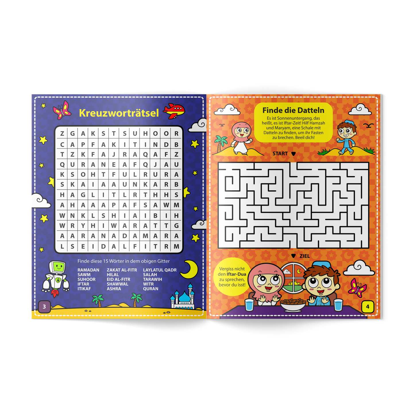 Lernheft-Set (Das Gebet + Ramadan)