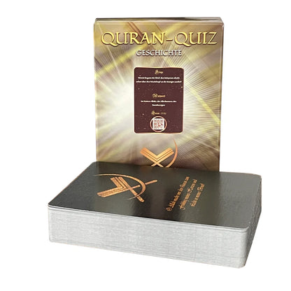 3er Luxus-Geschenkset in edler Verpackung Quran Quizspiel