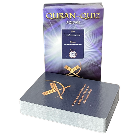 Qur'an Quizspiel für Freunde und Familie - Inklusive eigene App (Thema: AQIDAH)