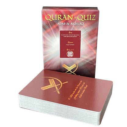 3er Luxus-Geschenkset in edler Verpackung Quran Quizspiel