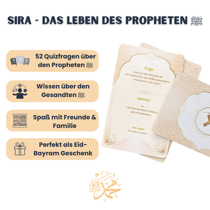 Sira Quizspiel für Freunde und Familie - die Geschichte unseres Propheten Teil 3