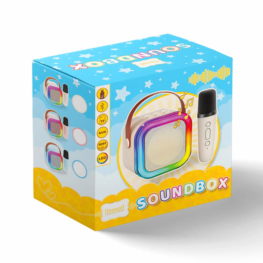 Soundbox (Bluetooth-Lautsprecher) mit Mikrophon