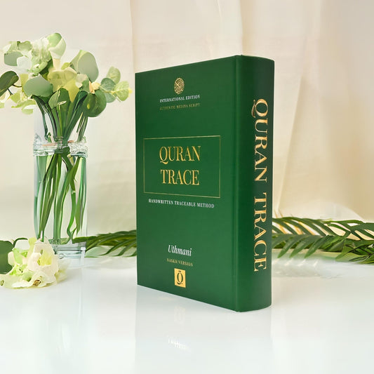Quran Trace - dein Qu'ran zum Nachzeichnen (grün) (B-Ware)