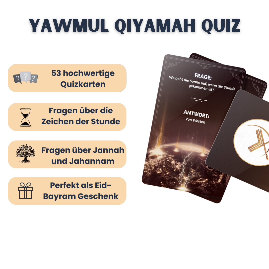 Yawmul Qiyamah Quizspiel - von den großen Zeichen bis ins Jenseits