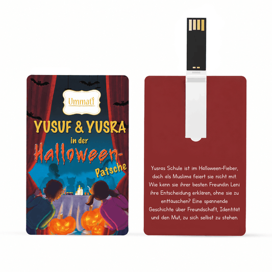 Yusuf und Yusra in der Halloween-Patsche (USB-Stick)