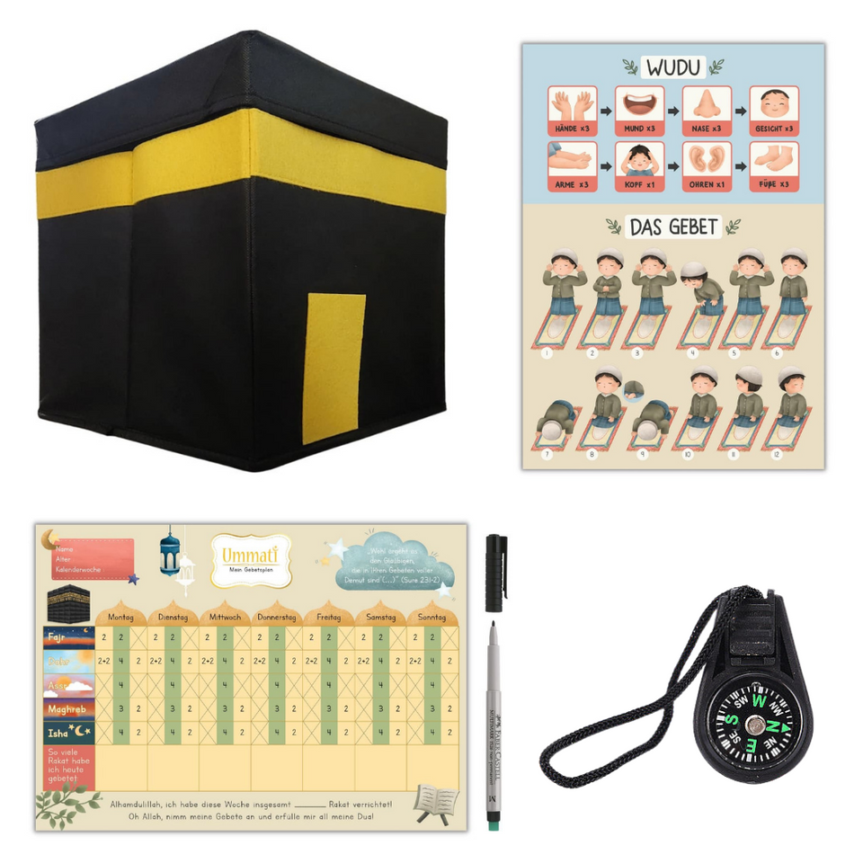 My Salah Mat + Kaaba-Box + Spiele