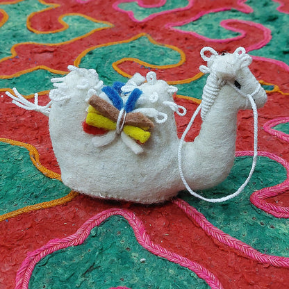 Handmade Filz-Figuren aus Kirgisien