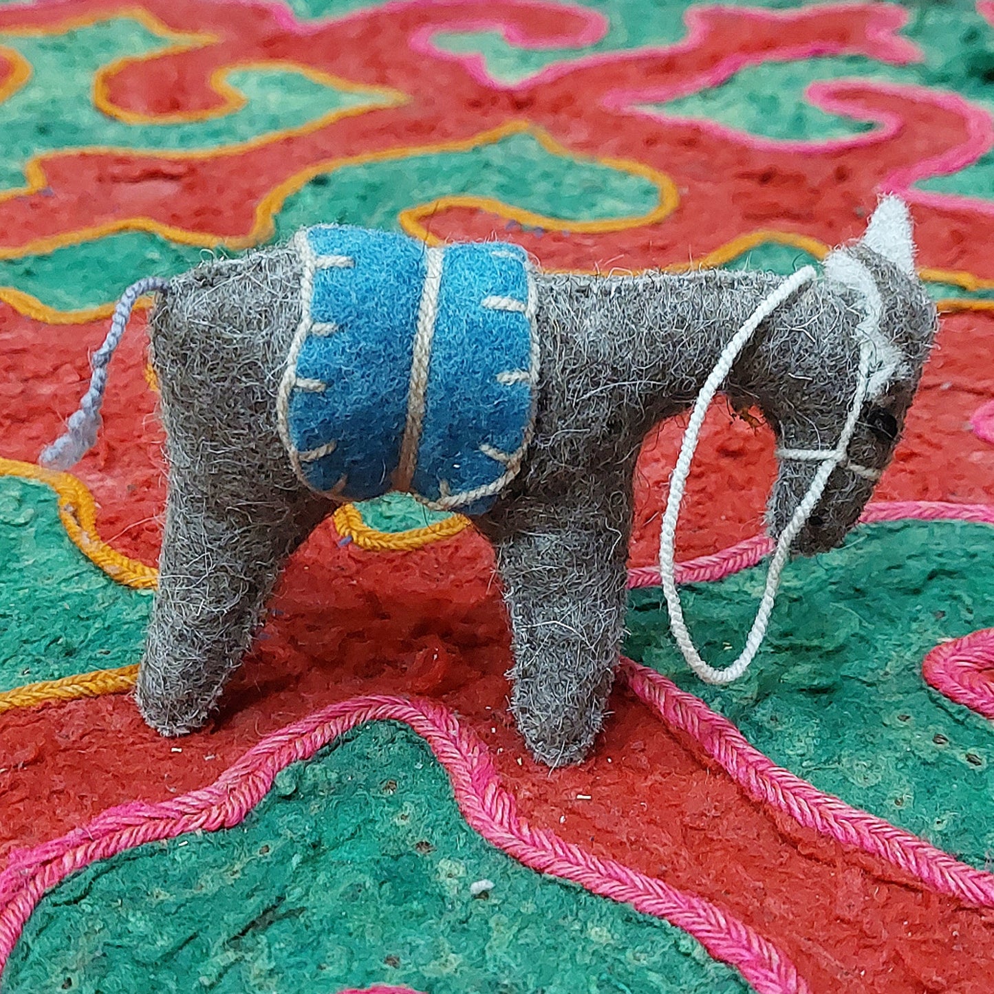 Handmade Filz-Figuren aus Kirgisien