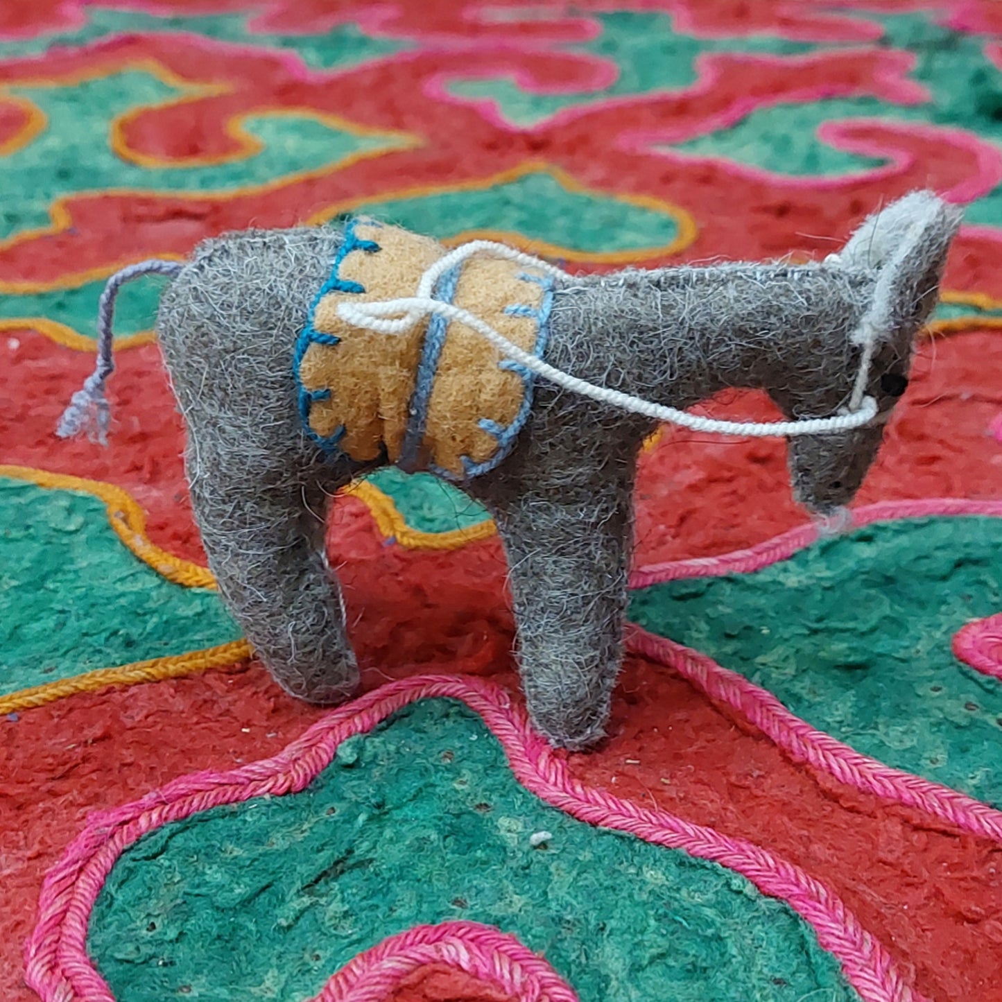 Handmade Filz-Figuren aus Kirgisien