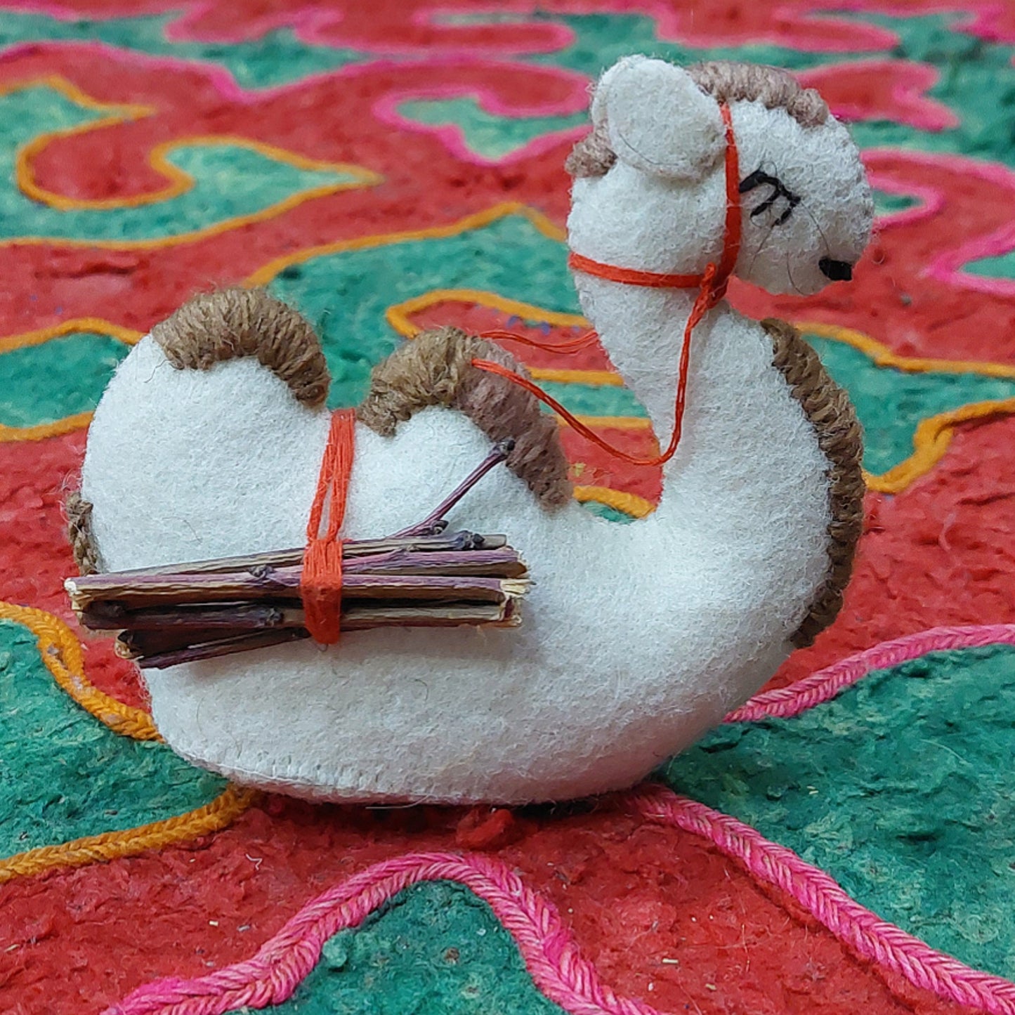 Handmade Filz-Figuren aus Kirgisien