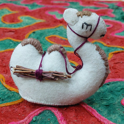 Handmade Filz-Figuren aus Kirgisien