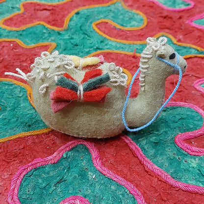 Handmade Filz-Figuren aus Kirgisien